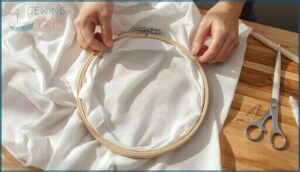 preparing fabric and stabilizer preparing fabric and stabilizer