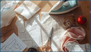 preparing sewing pattern pieces preparing sewing pattern pieces