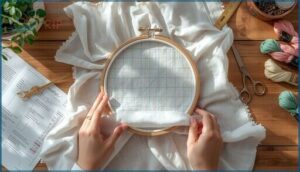 preparing your cross stitch project preparing your cross stitch project