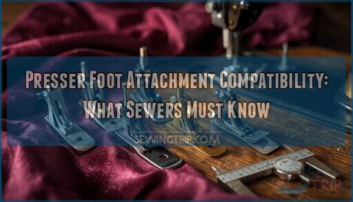 presser foot attachment compatibility