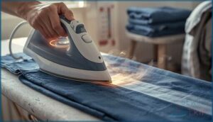 pressing and setting the hem pressing and setting the hem