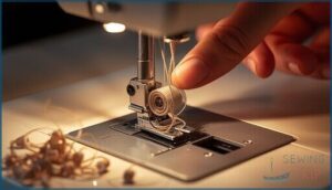 preventing bobbin jams and tangling preventing bobbin jams and tangling