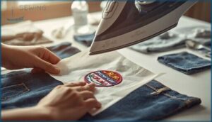 preventing damage to patches and fabric preventing damage to patches and fabric