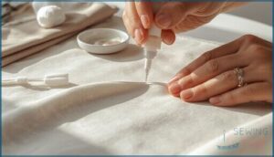 preventing glue overflow and mess preventing glue overflow and mess