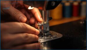 proper bobbin holder placement proper bobbin holder placement