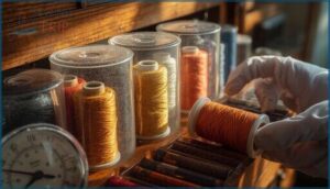 protecting threads from dust and sunlight protecting threads from dust and sunlight