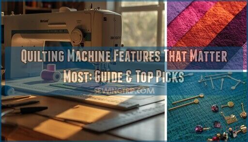 quilting machine features that matter most