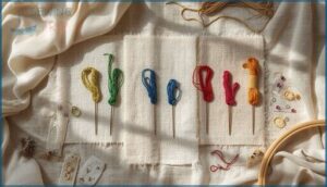 recommended strands for 11, 14, 16, 18, 20 count fabrics recommended strands for 11, 14, 16, 18, 20 count fabrics