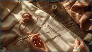 running stitch running stitch