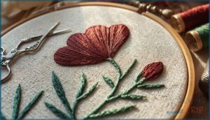 satin stitch and straight stitch satin stitch and straight stitch