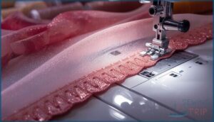 satin stitch – decorative edging satin stitch – decorative edging