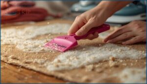 scraping off residue and gunk scraping off residue and gunk