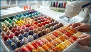 selecting and managing embroidery threads selecting and managing embroidery threads