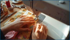 sewing the bag body sewing the bag body