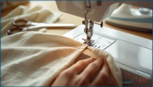 sewing the seam before pinking sewing the seam before pinking