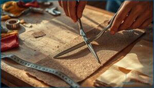 sharpening fabric scissors using sandpaper sharpening fabric scissors using sandpaper