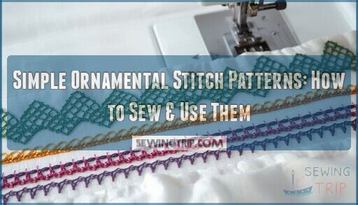 simple ornamental stitch patterns