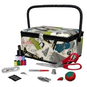 9 Best Sewing Kits for College Students + Essential Buying Tips 4 SINGER 07281 Vintage Sewing Basket B009MRLOWK