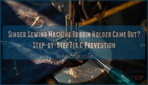 singer sewing machine bobbin holder came out solution singer sewing machine bobbin holder came out solution