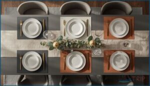 square placemats for modern tables square placemats for modern tables