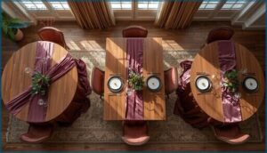 standard table runner sizes by table type standard table runner sizes by table type