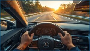 steering and vehicle handling for speed control steering and vehicle handling for speed control