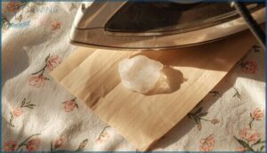 step-by-step: heat method using an iron step-by-step: heat method using an iron