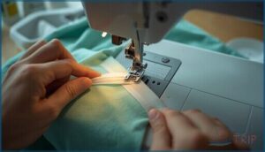 stretching elastic while sewing stretching elastic while sewing