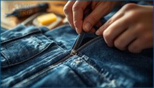 test and maintain the repaired zipper test and maintain the repaired zipper