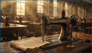 thimonnier’s 1830 patent and factory thimonnier’s 1830 patent and factory