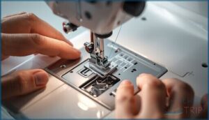 threading and bobbin system threading and bobbin system