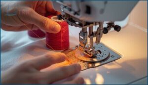 threading the embroidery machine threading the embroidery machine