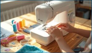 tips for beginners using their first sewing machine tips for beginners using their first sewing machine