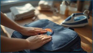 tips for securing and caring for your patch tips for securing and caring for your patch