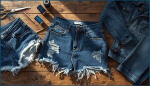 transforming old jeans into new garments transforming old jeans into new garments