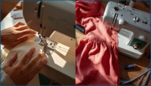 turn-and-stitch and overlock (serger) turn-and-stitch and overlock (serger)