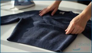 turning the garment inside out turning the garment inside out