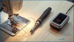 types of automatic needle threaders (built-in, handheld, electric) types of automatic needle threaders (built-in, handheld, electric)