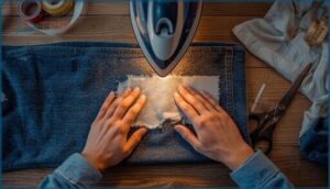 using fusible interfacing for stability using fusible interfacing for stability