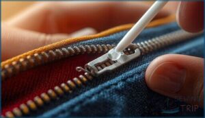 using lubricants to loosen stuck fabric using lubricants to loosen stuck fabric