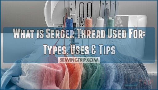 what is serger thread used for