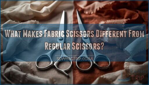 what makes fabric scissors different from regular scissors