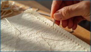 whipstitch for joining edges whipstitch for joining edges