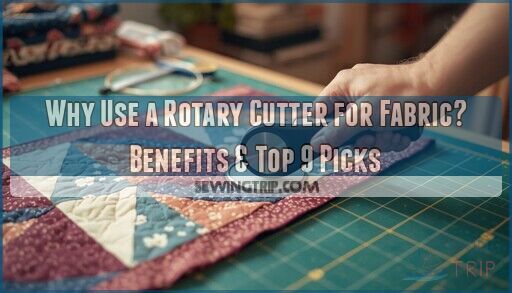 why use a rotary cutter for fabric