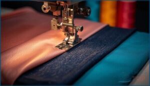 working with different fabrics working with different fabrics