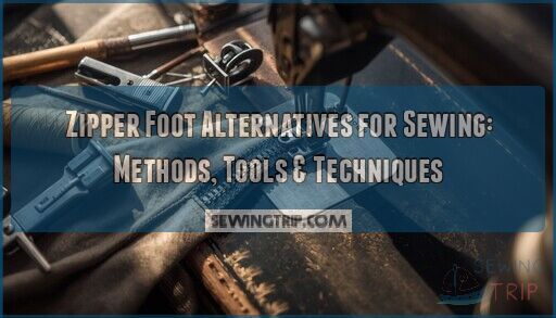zipper foot alternatives for sewing