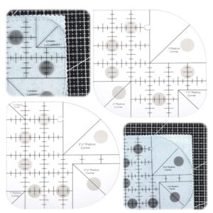 9 Best Quilting Rulers for Curved Designs: Features & Reviews 7 2 Pcs Curved Corner Cutter B0FWKKCM6M