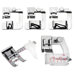 10 Best Sewing Machine Binding Feet: Reviews & How-to Guide 7 5pcs Sewing Machine Feet Set B0FF1MNY9S
