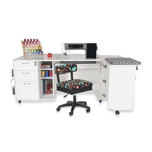 Best Sewing Machine Tables & Cabinets: Reviews + Buying Guide 2 Arrow Sewing Kangaroo Sewing Furniture B0CD41HV4L