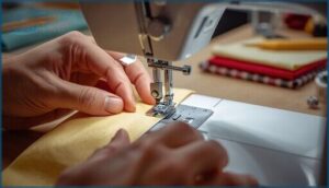 attaching the binding foot properly attaching the binding foot properly